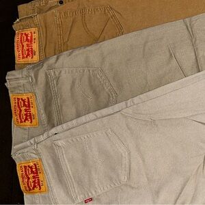 Levi's Men's Tan Denim bundle